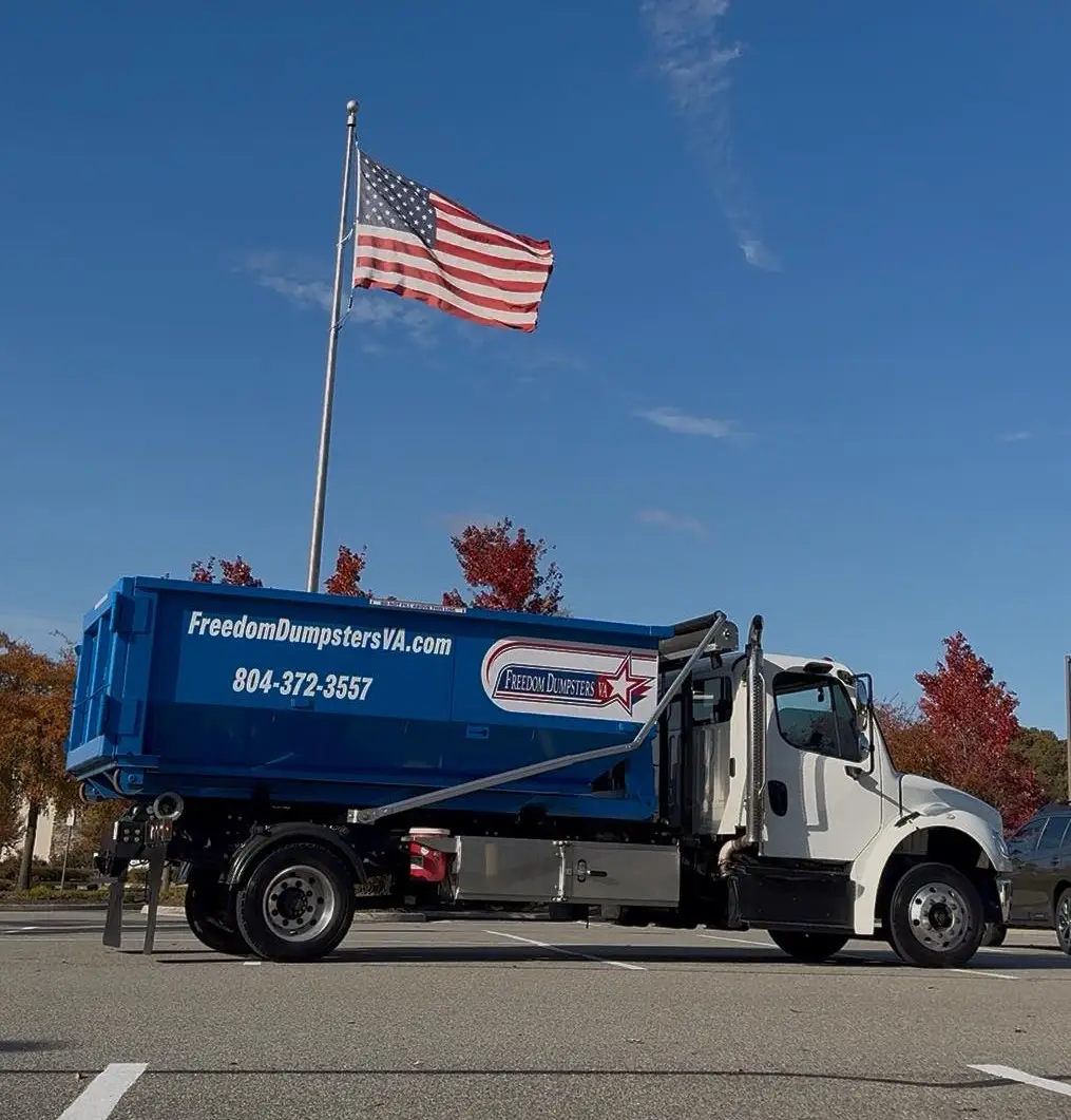 Mike and Dave from Freedom Dumpsters VA